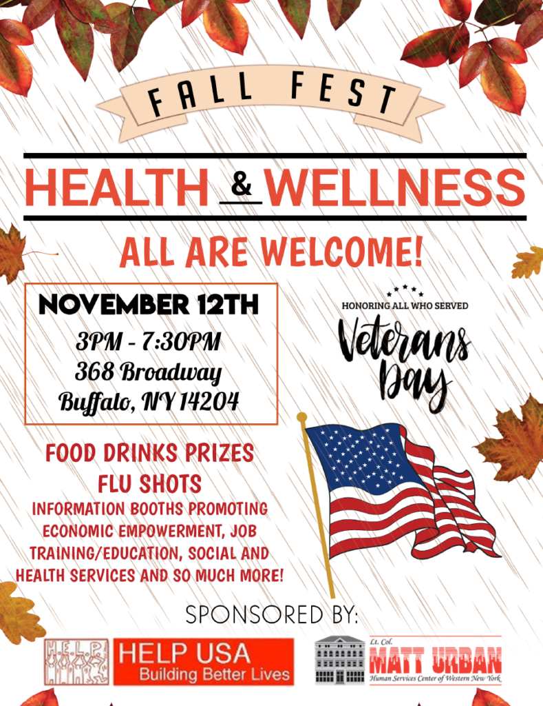 Fall Fest Health & at Buffalo – Matt Urban Center